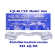 Aqualizer Slim - hydrostatische CMD Schiene -medium + Presh.S Reingungsgel