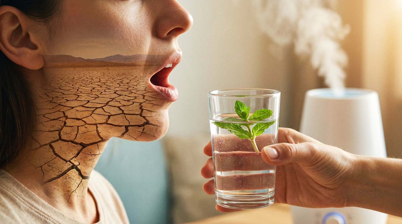 Mundtrockenheit (Xerostomie) – Ursachen, Symptome und was wirklich hilft Mundtrockenheit (Xerostomie) – Ursachen, Symptome und was wirklich hilft